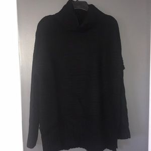 Very Soft Black Turtleneck